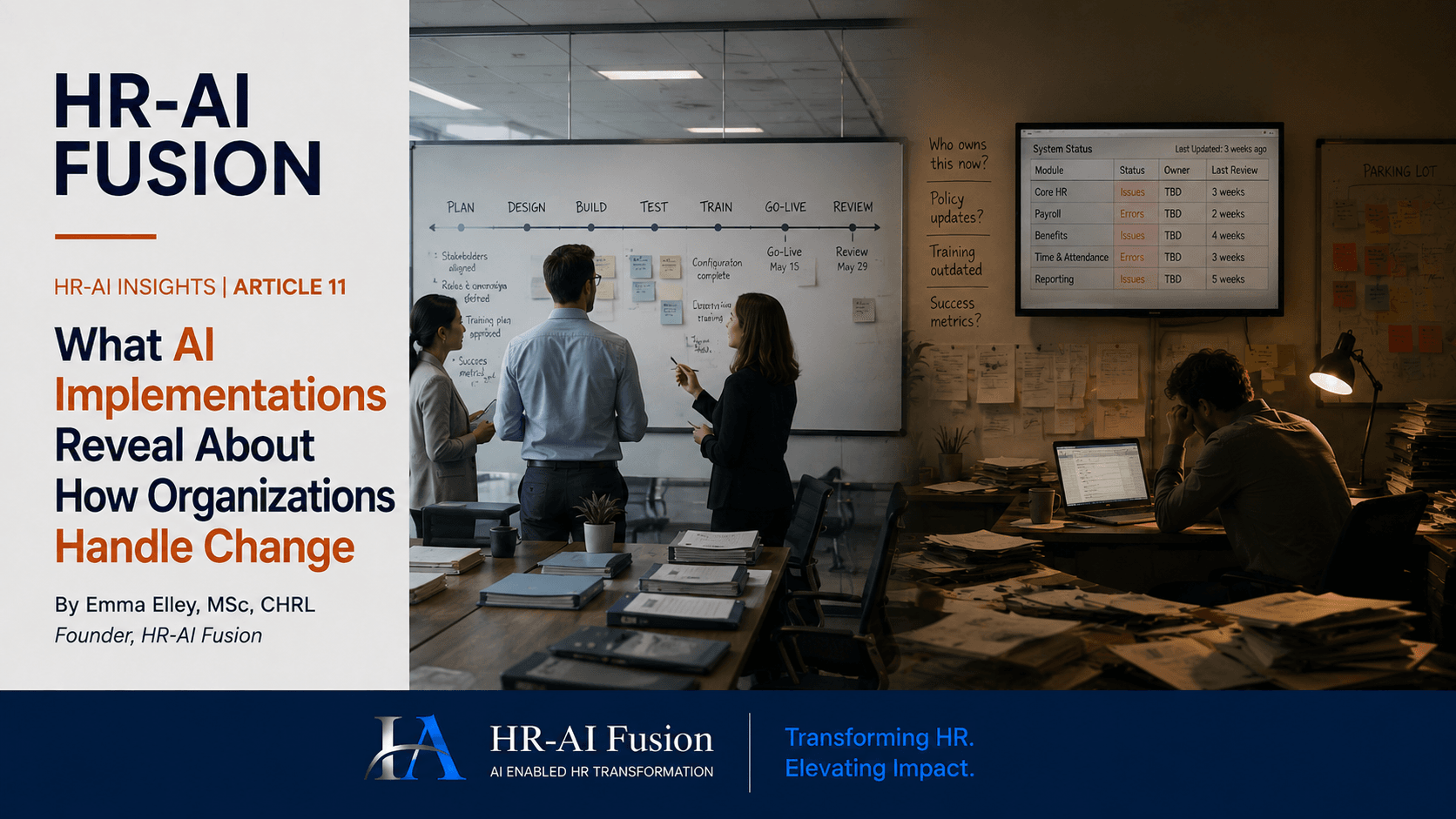 What AI Implementations Reveal About How Organizations Handle Change — HR-AI Fusion