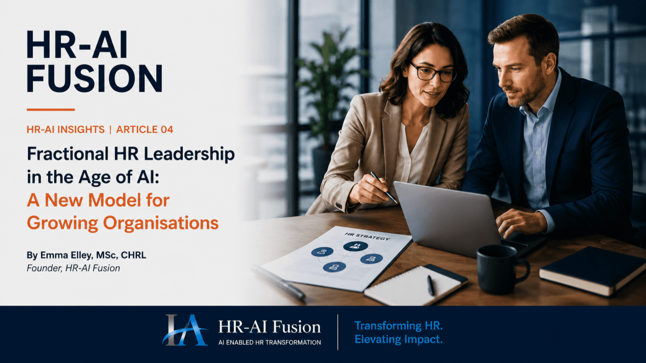 Fractional HR Leadership in the Age of AI — HR-AI Fusion