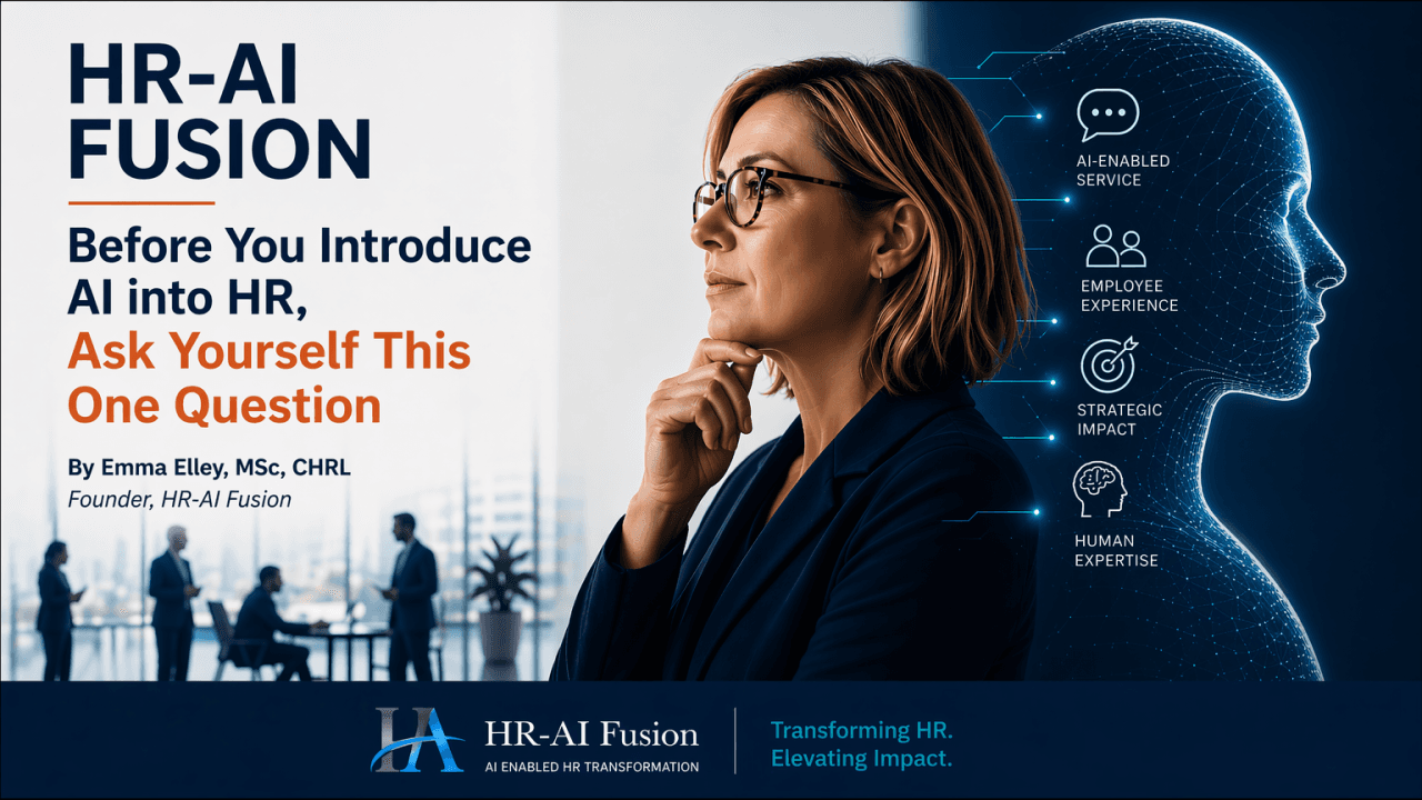 Before You Introduce AI into HR — HR-AI Fusion