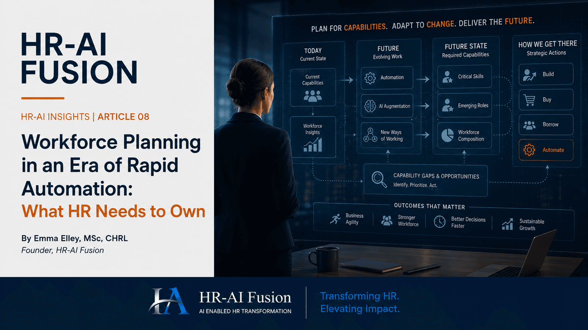 Workforce Planning in an Era of Rapid Automation — HR-AI Fusion