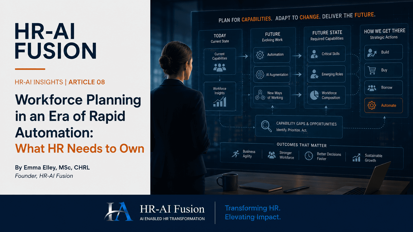 Workforce Planning in an Era of Rapid Automation — HR-AI Fusion